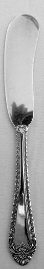 Old London Silverplated Cream Soup Spoon