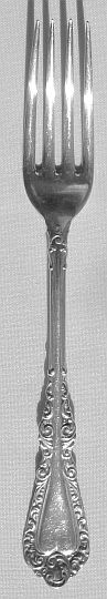 Plymouth 1897 Silverplated Dinner Fork