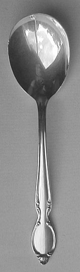 Precious Mirror Silverplated Sugar Spoon