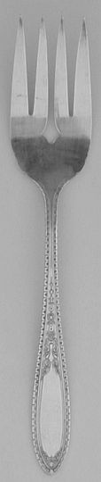 Ramona-Lakewood-Brentwood Silverplated Cold Meat Fork