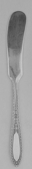 Ramona-Lakewood-Brentwood Silverplated Indiv. Butter Knife