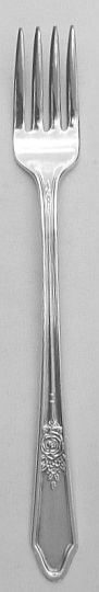 Rosedale Silverplated Grille Fork
