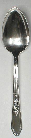 Rosedale Silverplated Oval Soup Spoon