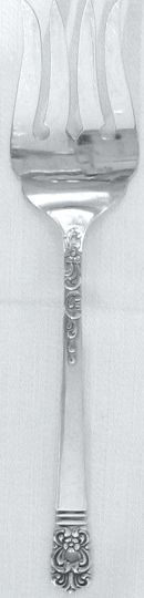 Scandinavia Silverplated Cold Meat Fork