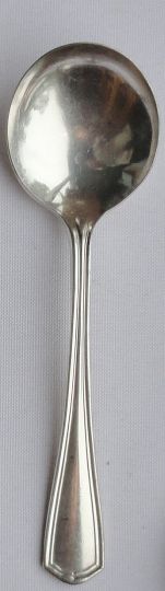 Seneca Silverplated Cream Soup Spoon