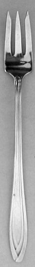 Silhouette Silverplated Cocktail Seafood Fork