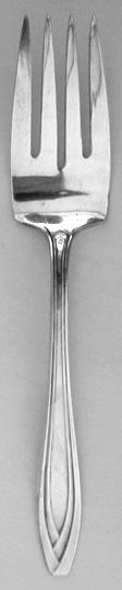 Silhouette Silverplated Cold Meat Fork M