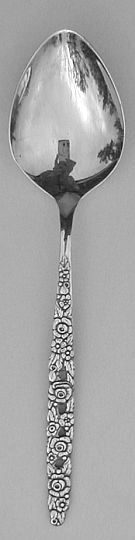 Silver Valentine Silverplated Oval Soup Spoon