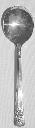 Silver Belle Silverplated Gumbo Soup Spoon