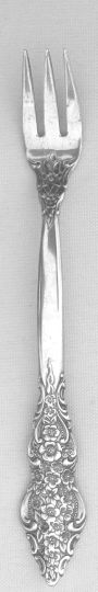 Silver Renaissance Silverplated Cocktail Seafood Fork
