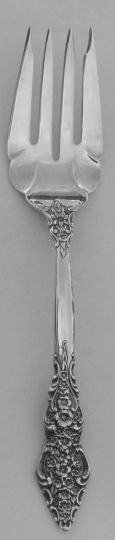 Silver Renaissance Silverplated Cold Meat Fork