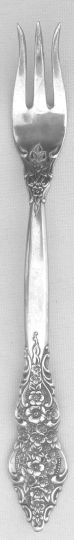 Silver Renaissance Silverplated Pickle Olive Fork