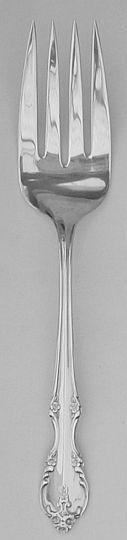 Southern Splendor Silver Plate Cold Meat Fork