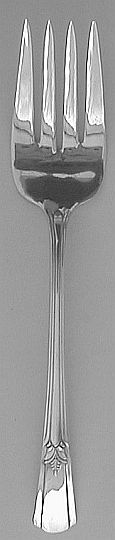 Sovereign Silverplated Cold Meat Fork Large
