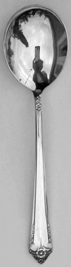 Starlight Silverplated Gumbo Soup Spoon