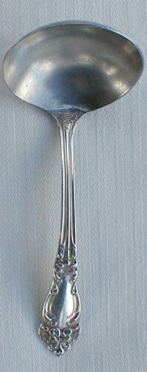 Tiger Lily Silverplated Gravy Ladle