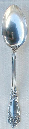 Tiger Lily Silverplated Oval Soup Spoon