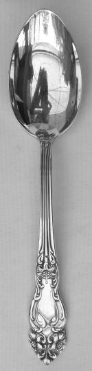 Tiger Lily Silverplated Table Serving Spoon