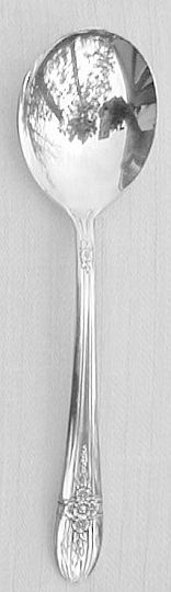 Triumph Silverplated Gumbo Soup Spoon