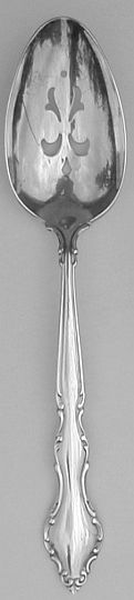 Wakefield Silverplated Pierced Table Serving Spoon